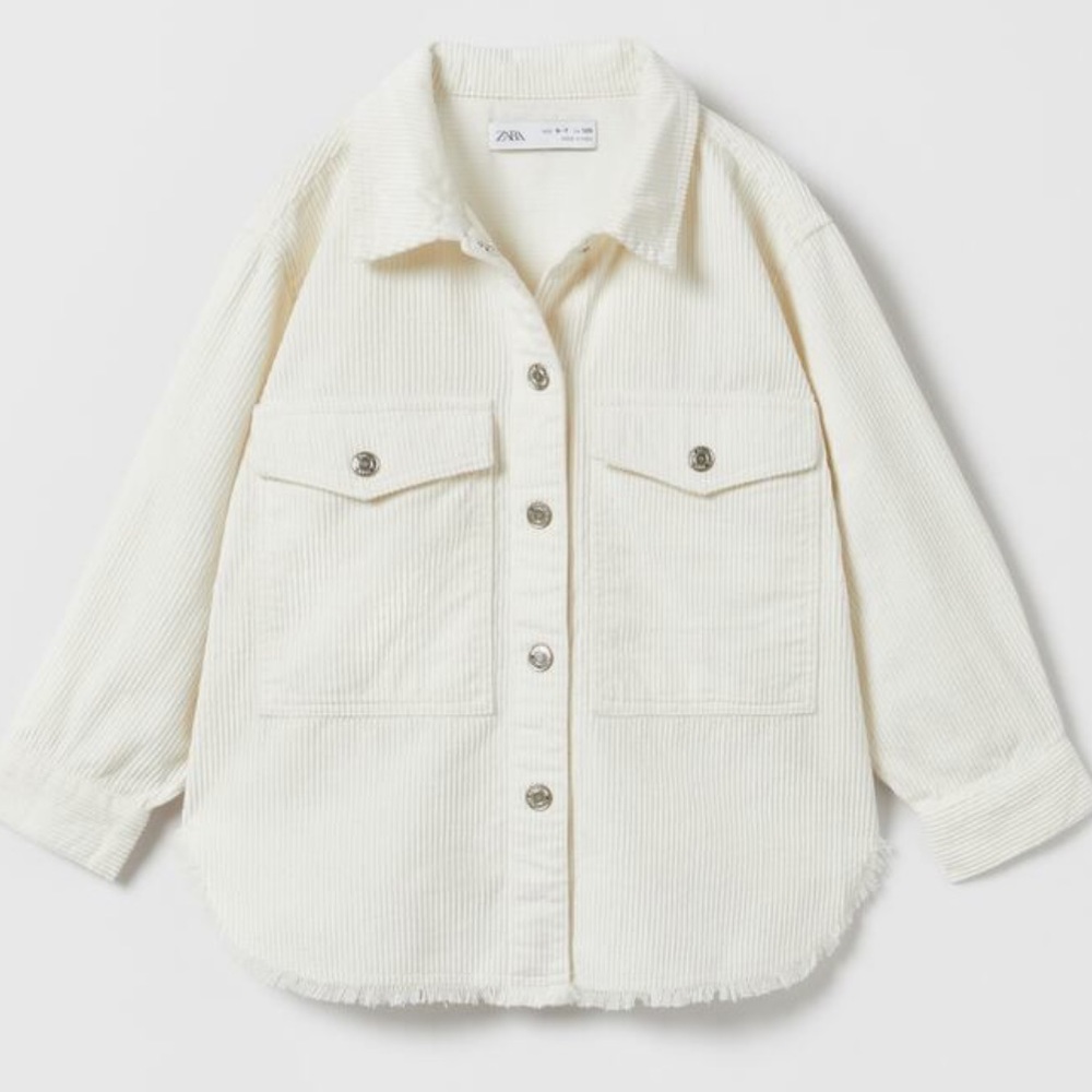 Zara Corduroy Cropped Jacket - Like New